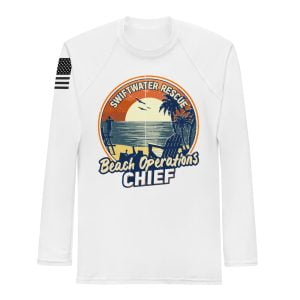 Swift-water Rescue Beach Ops Chief Rash Guard
