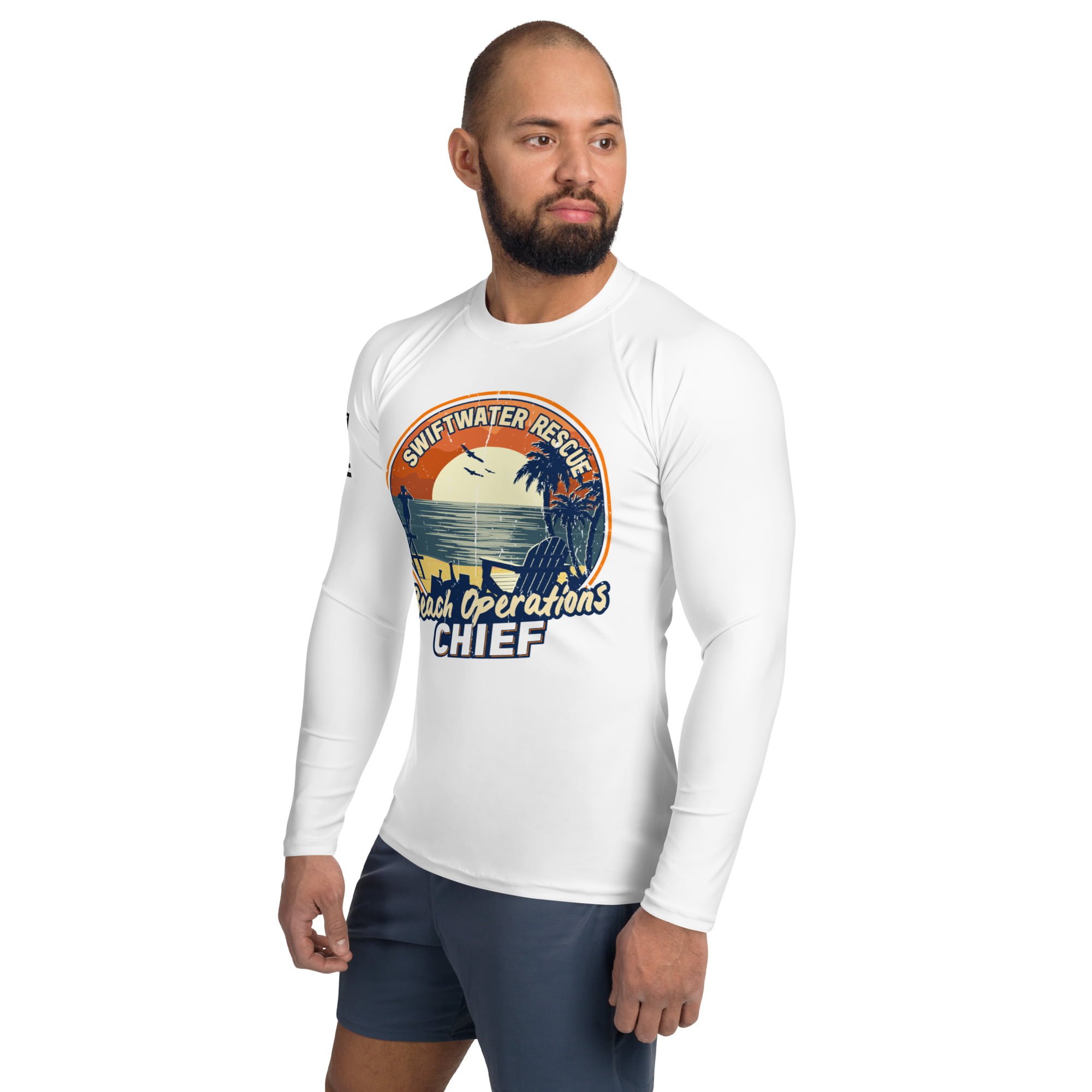 Swift-water Rescue Beach Ops Chief Rash Guard - Image 5